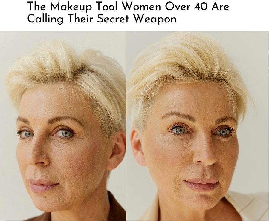 Textured skin without makeup