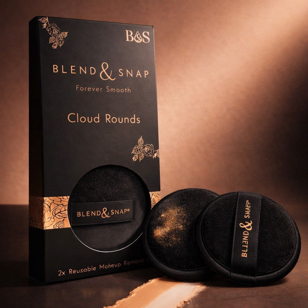 Blend & Snap CloudRounds – sustainable alternative to cotton rounds, no lint, no waste