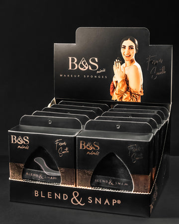 Blend & Snap Mini Sponges POP Display Bundle (10pcs) — Value Bundle for Beauty Lovers
