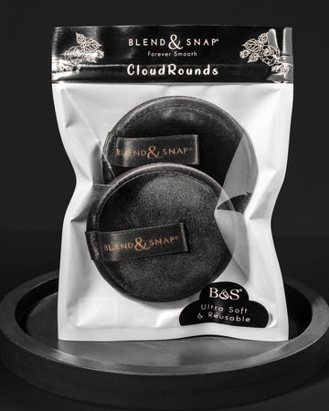 Blend & Snap CloudRounds Reusable Makeup Remover Pads — 2-Way Cleansing Pads