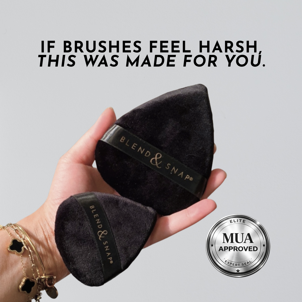 OG Gift Bundle – 4 Hand-Stitched Makeup Sponges for Flawless Application | Blend & Snap