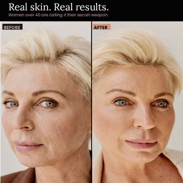 OG Sponge blending foundation on real skin – no filter, no water needed