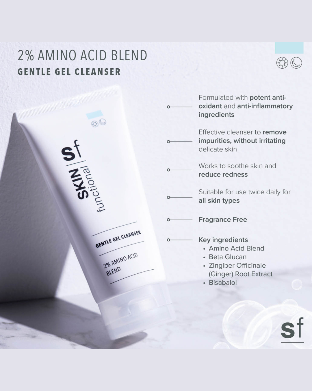 Porify + SF 2% Amino Acid Blend Gel Cleanser Combo